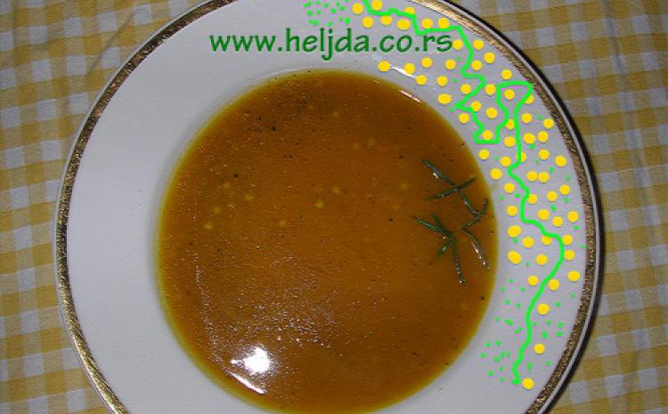 Krem supa od bundeve Hokkaido i zrno heljde