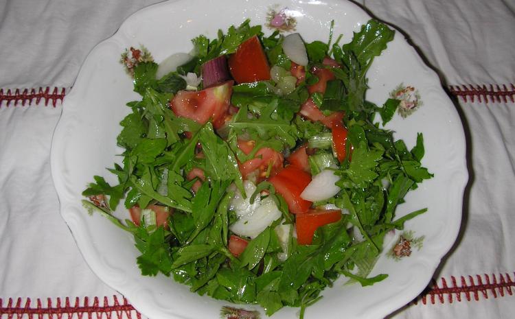 Salata od paradajza sa rukolom