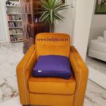 Dekorativni tabure, jastuk od heljde