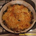 Musaka od blitve i zrna heljde