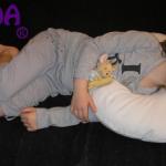 Trodelni jastuk za trudnice od heljde: dete, majka i beba