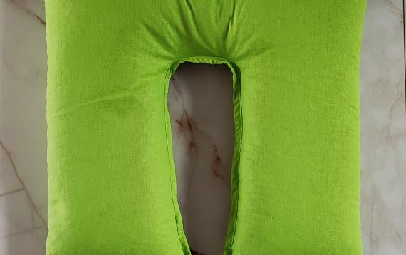 Jastuk punjen ljuspicama od heljde za dekubit