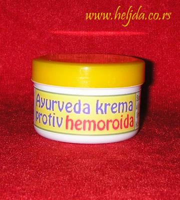 Ajurvedska krema protiv hemoroida