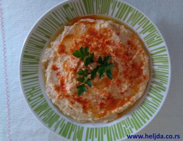 humus, pašteta od leblebije